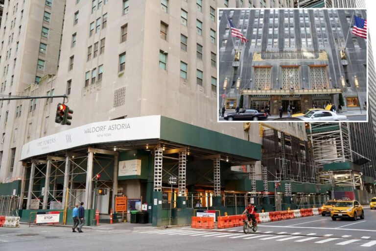 The much-hyped — and often delayed — grand reopening of the Waldorf Astoria has been pushed back again

