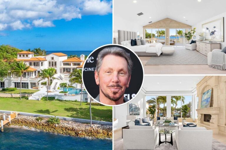 Exclusive | Luxury Florida estate lists for a whopping $26 million — and includes membership at billionaire Larry Ellison's exclusive resort

