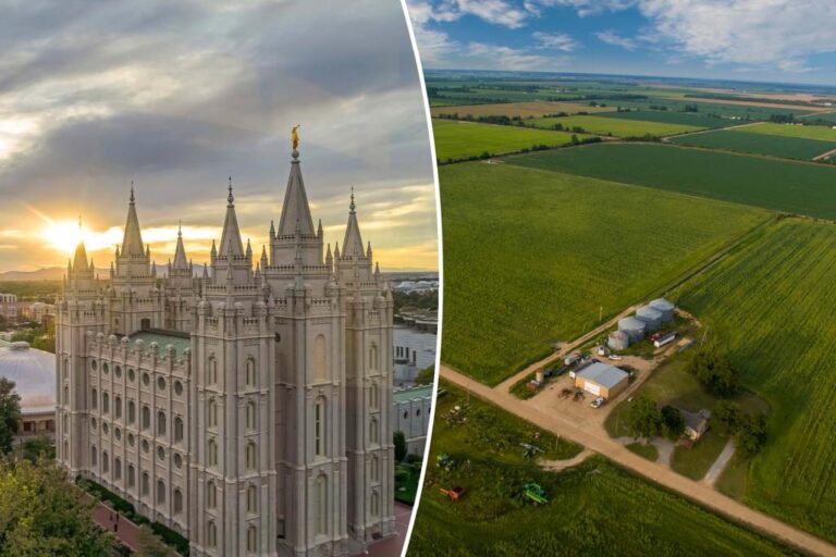 The Mormon Church, a major landowner, just expanded its $2 billion U.S. farmland portfolio to 8 states


